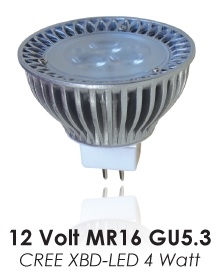 LED MR16 4XBD 60deg 3000k 250 lumens DAUER LED